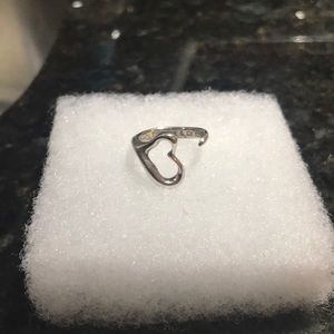 Authentic Tiffany & Co. Elsa Peretti Heart Ring